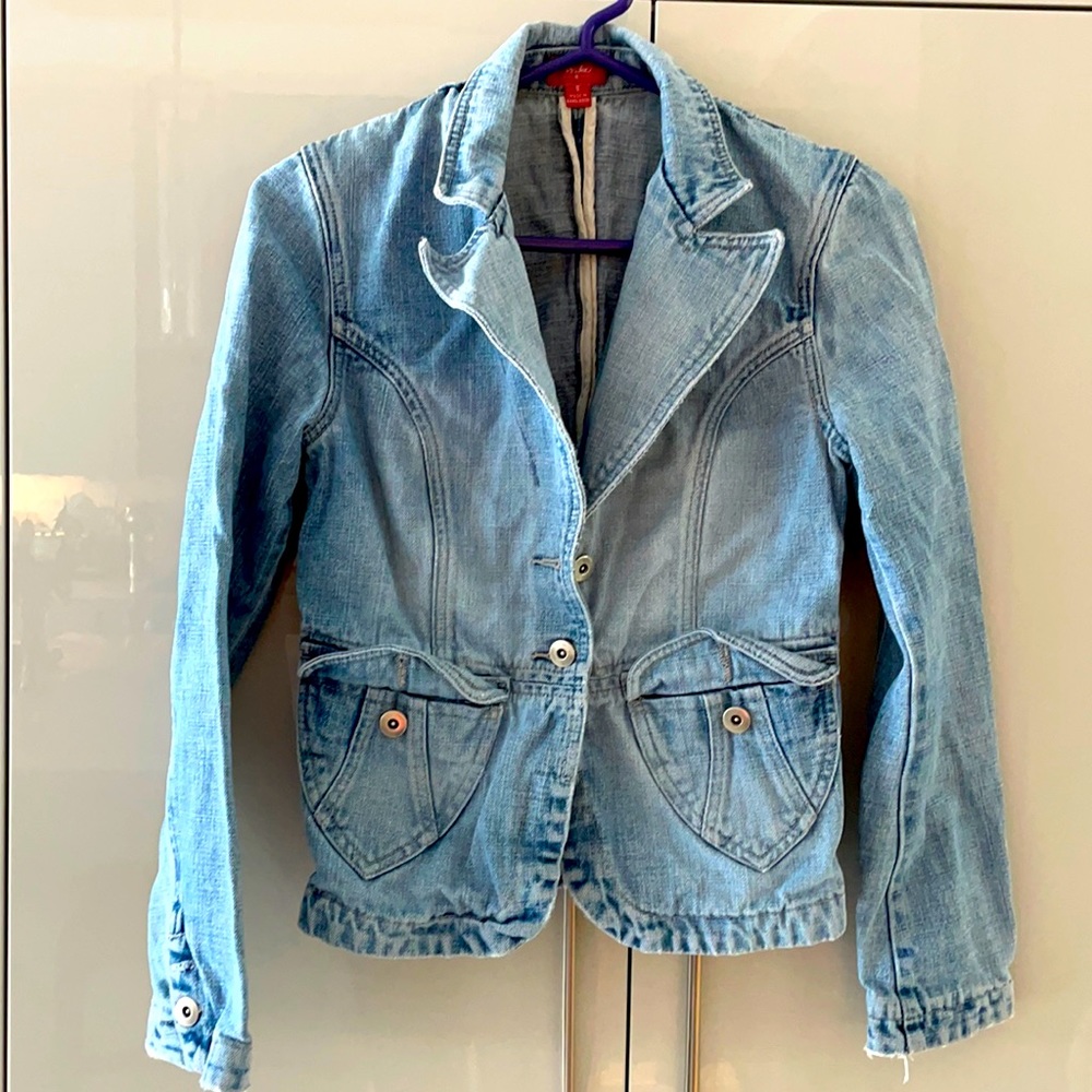 Cute jeans jacket